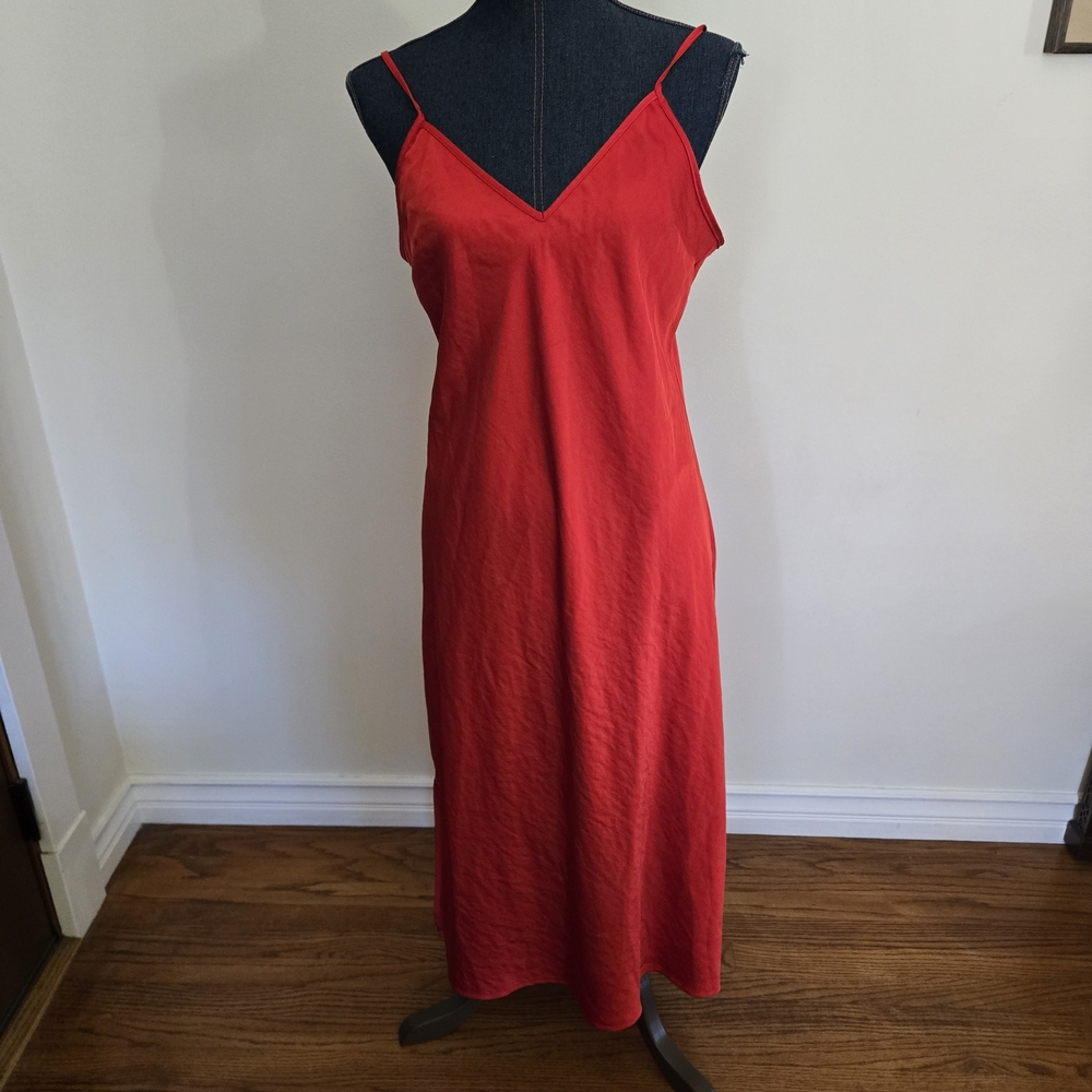 A New Day Red Midi Dress
